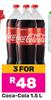 Coca Cola-For 3 x 1.5L