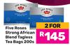 Five Roses Strong African Blend Tagless Teabags-For 2 x 200s