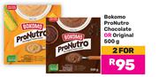 Bokomo Pronutro Chocolate Or Original-For 2 x 500g