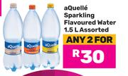 Aquelle Sparkling Flavoured Water-For 2 x 1.5L
