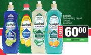 Sunlight Dishwashing Liquid Assorted-For 2 x 750ml
