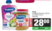 Purity 2nd Baby Food Jars 125ml Or Pouch 110ml-For 2