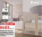Artens PVC Flooring Fort Railton L122cm x W18cm (1.76 Sqm/Box) 81488054-Per Sqm
