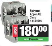 Extreme Apple Ale Cans-For 2 x 4 x 440ml