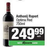 Anthonij Rupert Optima Red-750ml Each