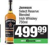 Jameson Select Reserve Blended Irish Whisky-750ml