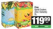 Ciao Spirit Coolers-2L Each