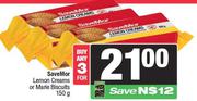 SaveMor Lemon Creams Or Marie Biscuits-For 3 x 150g