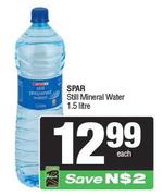 Spar Still Mineral Water-1.5L Each