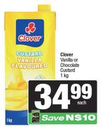 Clover Vanilla Or Chocolate Custard-1Kg Each