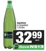 Appletiser Or Grapetiser-1.25L Each