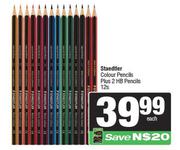 Staedtler Colour Pencils Plus 2 HB Pencils-12s Pack