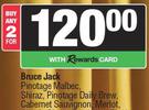 Bruce Jack Pinotage Malbec, Shiraz, Pinotage Daily Brew, Cabernet Sauvignon Merlot-For Any 2 x 750ml