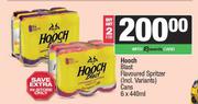 Hooch Blast Flavoured Spritzer (Incl. Variants) Cans-For Any 2 x 6 x 440ml