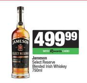 Jameson Selection Reserve Blended Irish Whiskey-750ml