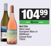 Neil Ellis West Coast Sauvignon Blanc Or Wildflower Cinsaut Rose-750ml Each