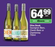 Olive Brook Sauvignon Blanc, Chenin Blanc Or Chardonnay-750ml Each