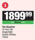 The Glenlivet 18 Year Old Single Malt Scotch Whisky-750ml