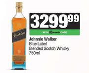 Johnnie Walker Blue Label Blended Scotch Whisky-750ml