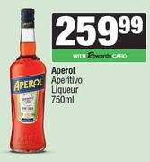 Aperol Aperitivo Liqueur-750ml 