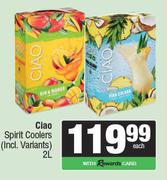 Ciao Spirit Coolers-2L Each