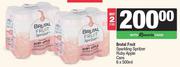 Brutal Fruit Sparkling Spritzer Ruby Apple Cans-For 2 x 6 x 500ml