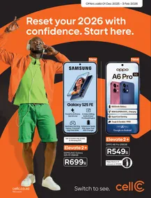 Cell C : Reset Your 2026 With Confidence (01 December 2025 - 03 February 2026)