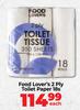 Food Lover's 2 Ply Toilet Paper-18s Pack Each