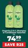 Organics 2-In-1, Shampoo Or Conditioner Assorted-1Ltr Each
