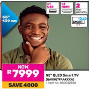 Samsung 55" QLED Smart TV QA55Q7FAAKXXA (850032398)