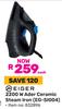 Eiger 2200W Ader Ceramic Steam Iron EG-SI004 (832896)