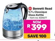 Bennett Read 1.7L Classique Glass Kettle (834677)