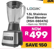 Logik 1.5L Stainless Steel Blender RSH-080476 (781310)