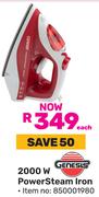 Genesis 2000W Power Steam Iron (850001980)