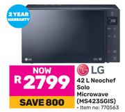 LG 42L Neochef Solo Microwave MS4235GIS (770563)