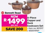 Bennett Read 6 Piece Copper & Rock Cookware Set (801317/850014961)-Per Set