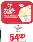 Ola Rich n Creamy Ice Cream Assorted-1.8L Each