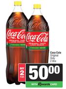 Coca Cola Original Only-For 2 x 2L