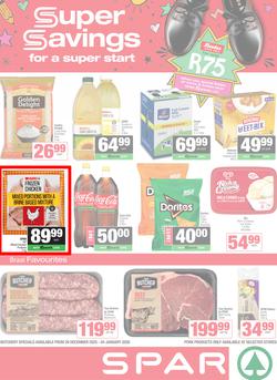 SPAR & SUPERSPAR Eastern Cape (Town) : Super Savings (29 December 2025 - 04 January 2026), page 1