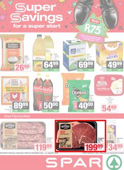 SPAR & SUPERSPAR Eastern Cape (Town) : Super Savings (29 December 2025 - 04 January 2026), page 1