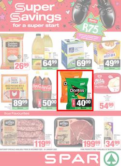 SPAR & SUPERSPAR Eastern Cape (Town) : Super Savings (29 December 2025 - 04 January 2026), page 1