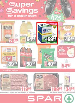 SPAR & SUPERSPAR Eastern Cape (Town) : Super Savings (29 December 2025 - 04 January 2026), page 1