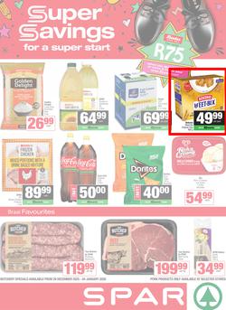 SPAR & SUPERSPAR Eastern Cape (Town) : Super Savings (29 December 2025 - 04 January 2026), page 1