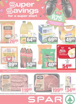 SPAR & SUPERSPAR Eastern Cape (Town) : Super Savings (29 December 2025 - 04 January 2026), page 1