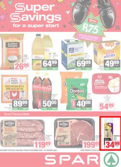 SPAR & SUPERSPAR Eastern Cape (Town) : Super Savings (29 December 2025 - 04 January 2026), page 1