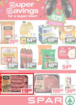 SPAR & SUPERSPAR Eastern Cape (Town) : Super Savings (29 December 2025 - 04 January 2026), page 1