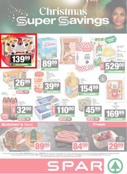 SPAR & SUPERSPAR Mthatha : Christmas Super Savings (08 December - 24 December 2025), page 1
