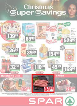 SPAR & SUPERSPAR Mthatha : Christmas Super Savings (08 December - 24 December 2025), page 1
