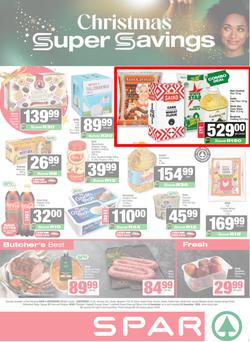 SPAR & SUPERSPAR Mthatha : Christmas Super Savings (08 December - 24 December 2025), page 1
