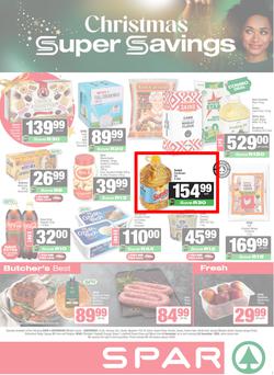 SPAR & SUPERSPAR Mthatha : Christmas Super Savings (08 December - 24 December 2025), page 1